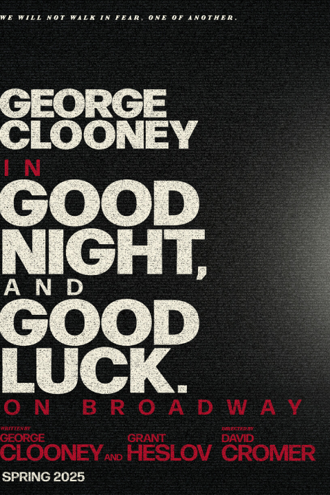 Good Night, and Good Luck Broadway