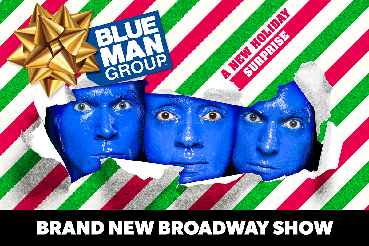 Blue Man Group: A New Holiday Surprise Broadway