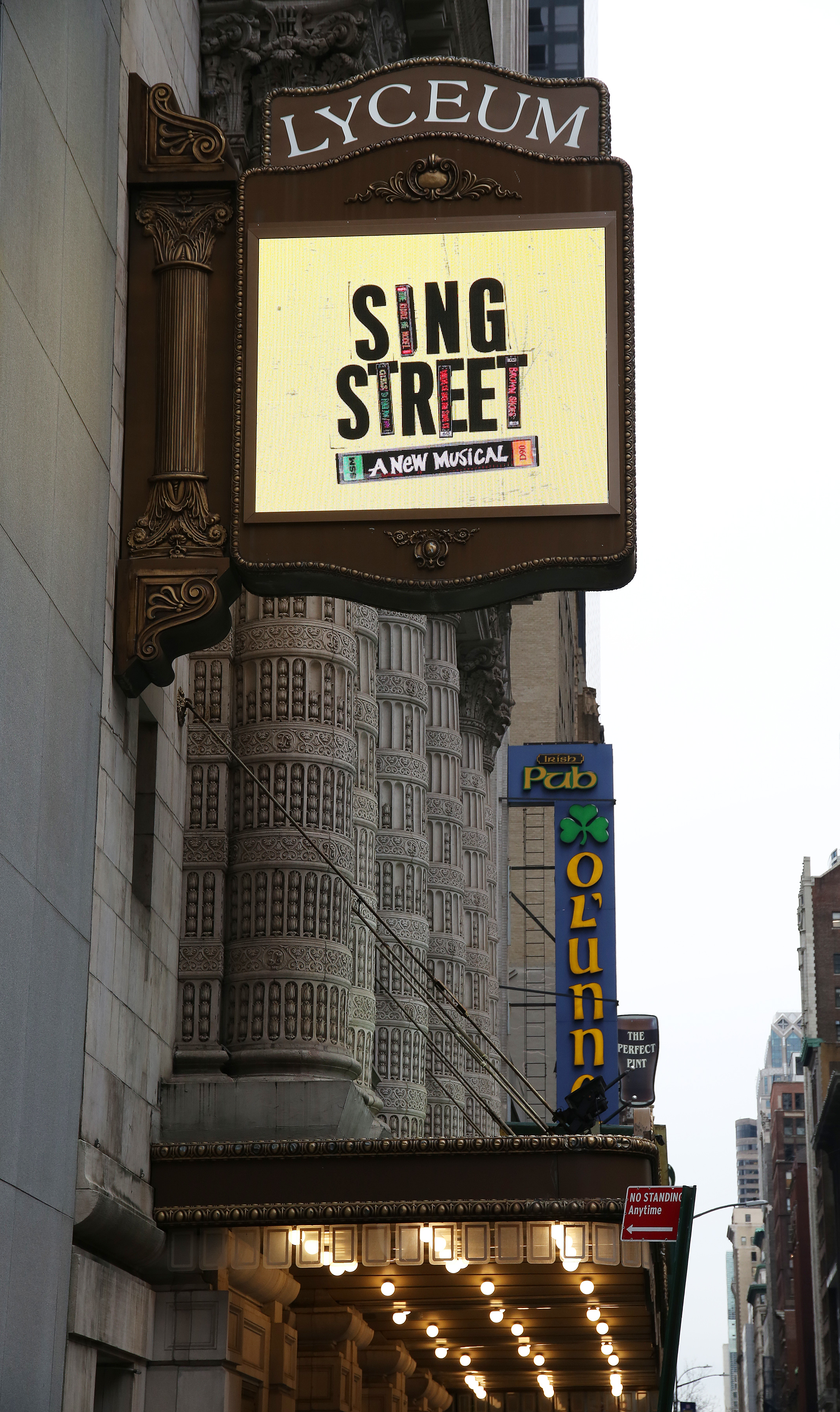 Lyceum Theatre on Broadway Theater: Info & Seating Chart Marquee