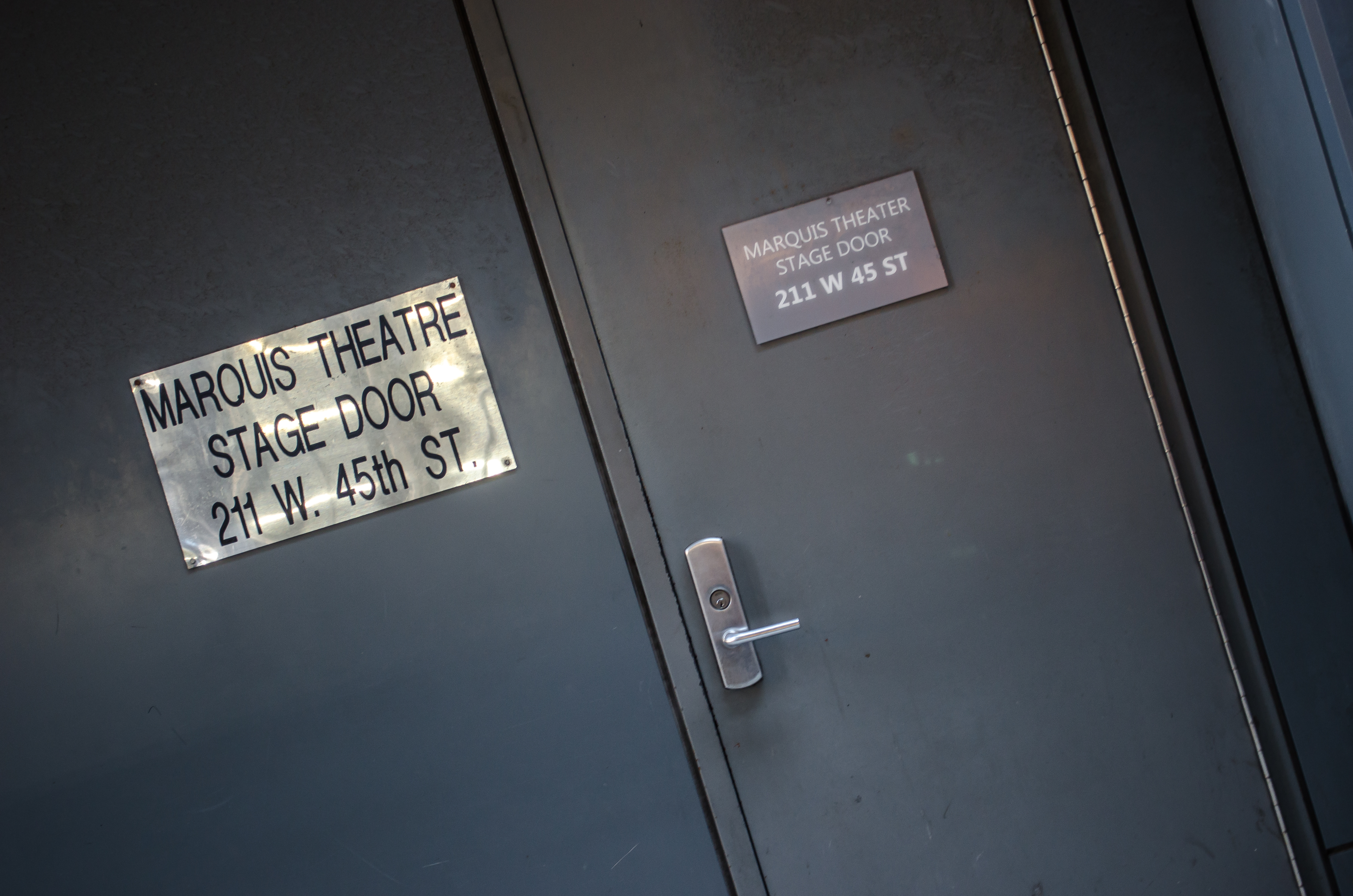 Marquis Theatre (Broadway) - Theater Information Stage Door