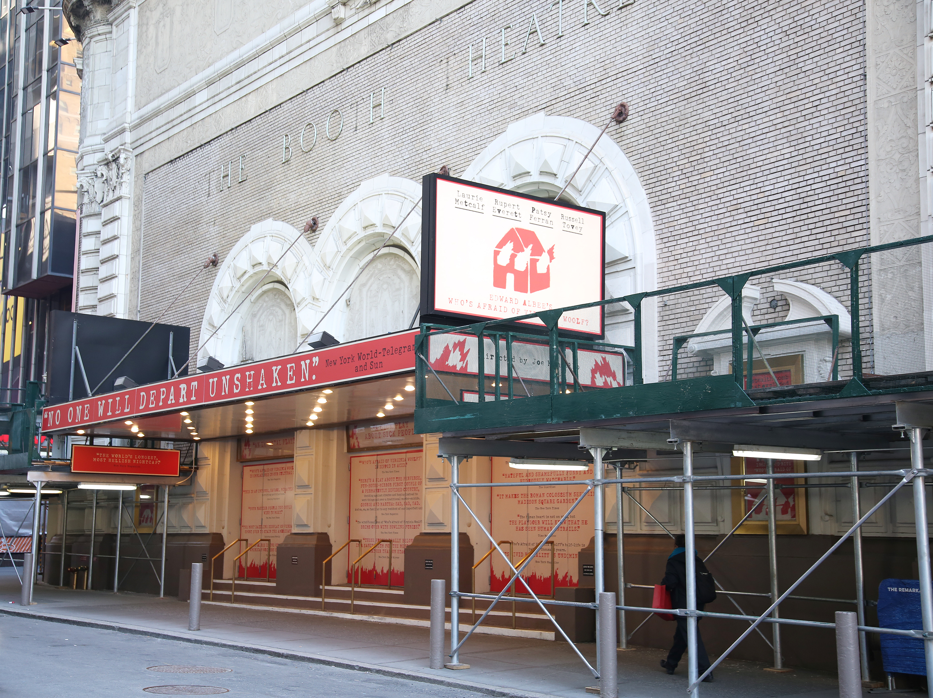 Booth Theatre on Broadway Theater: Info & Seating Chart Marquee