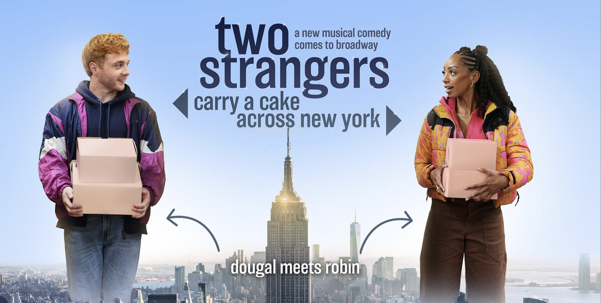Two Strangers (Carry a Cake Across New York) logo
