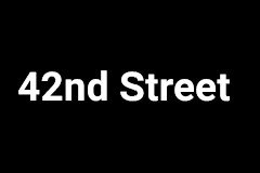 42nd Street