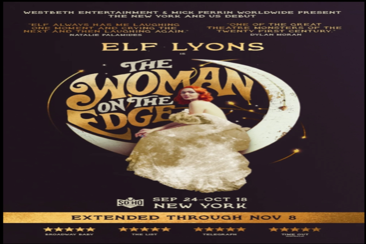 Elf Lyons Is The Woman on The Edge Off-Broadway