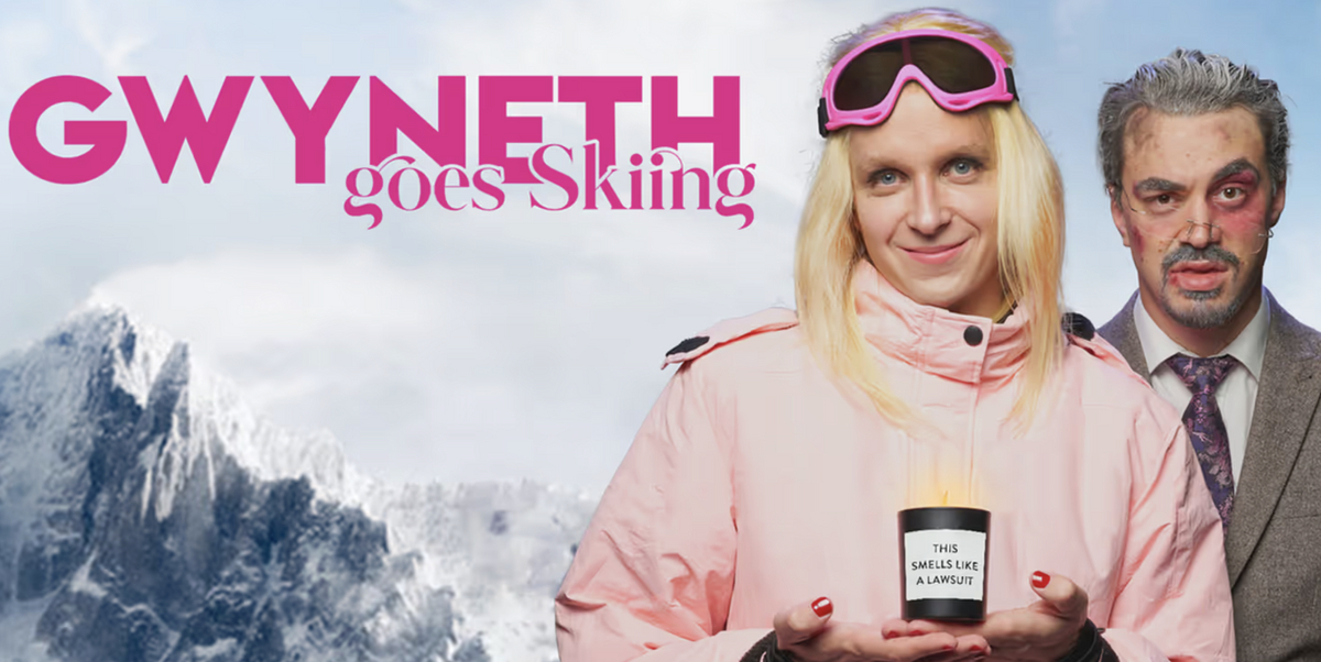 Gwyneth Goes Skiing Off-Broadway