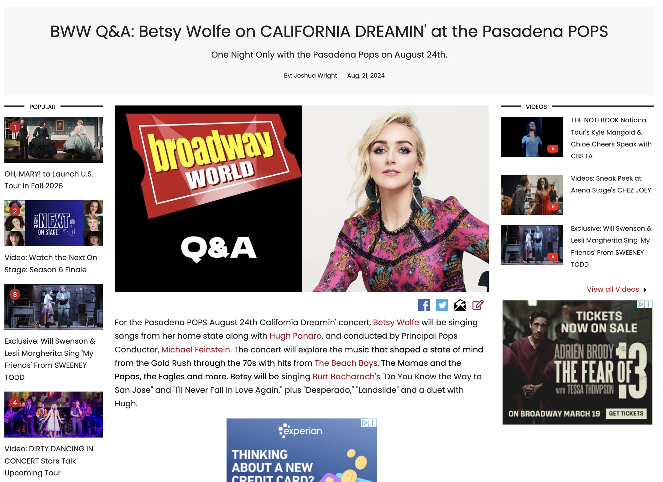 Q&A Interview Feature