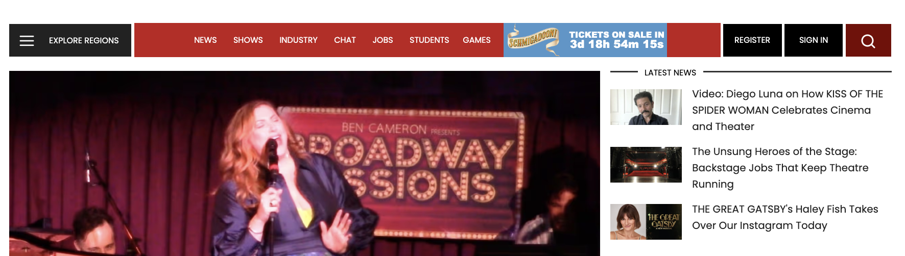 Countdown clock example