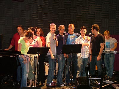 Photo Coverage: Bare's Back Concert - the Cast in Rehearsal! Image