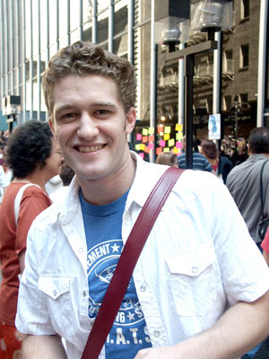 Hairspray's Hearthrob, Matthew Morrison. at 