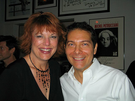 Devlin with Michael Feinstein at 