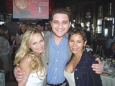 with Kristin Chenoweth and Daphne Ruben-Vega at 