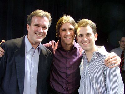 
The guys (l to r): George Dvorsky, Gavin Creel and Daniel Reichard. at 