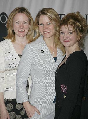 Kathleen Marshall, Kelli O'Hara & Megan Lawrence at 