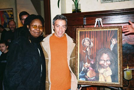 Photo Coverage: Whoopi Goldberg Unveiled on Broadway Wall of Fame Image