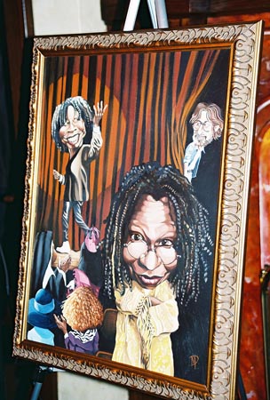 Photo Coverage: Whoopi Goldberg Unveiled on Broadway Wall of Fame Image