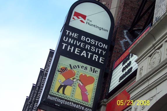Jaystarr's 10/10 Report on SHE LOVES ME at Boston's Huntington.