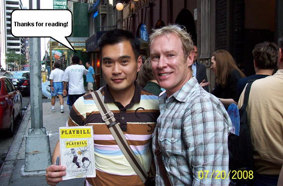 Jaystarr's 10/10 Report on [title of show] with stage door photos!