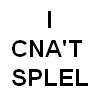 I Can't Spell Shit!