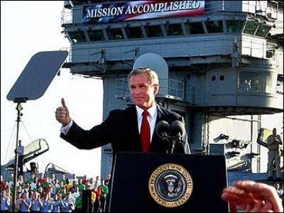 Un-Happy 4th Anniversary of MISSION ACCOMPLISHED!