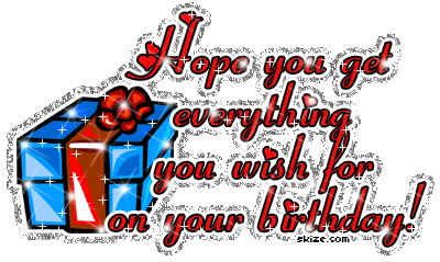 re: Happy Birthday to me.