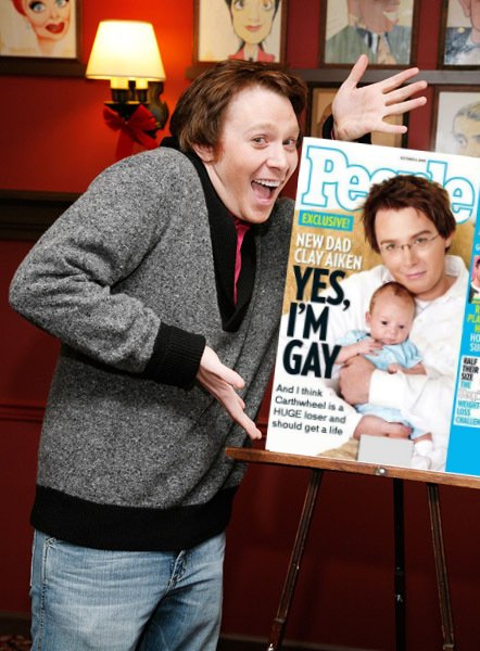 Clay Aiken's Sardi's portrait is nasty