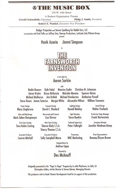 Jaystarr's 10/10 Report on FARNSWORTH INVENTION (Part 1 of my B-day Bash )