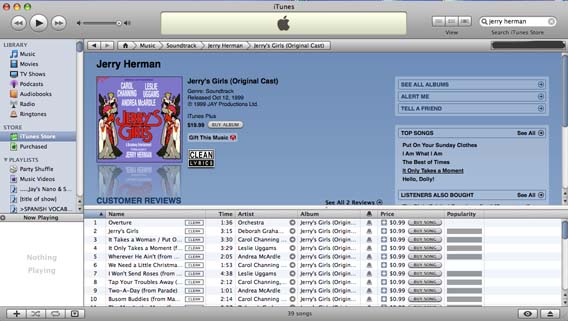 re: Jerry Herman Cast Recordings Reissued!