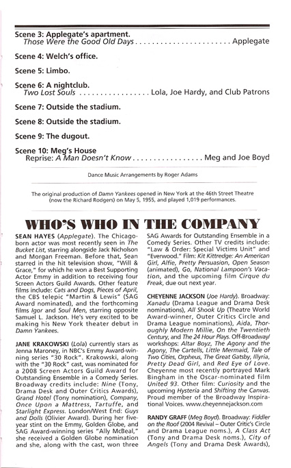 Jaystarr's 10/10 Report on DAMN YANKEES.                                   