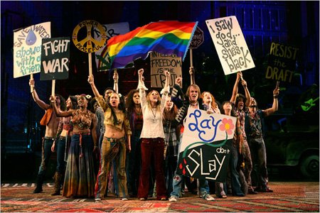 Hair Cancels October 11 Show To March On Washington & Sing On Stage At The National Equality March