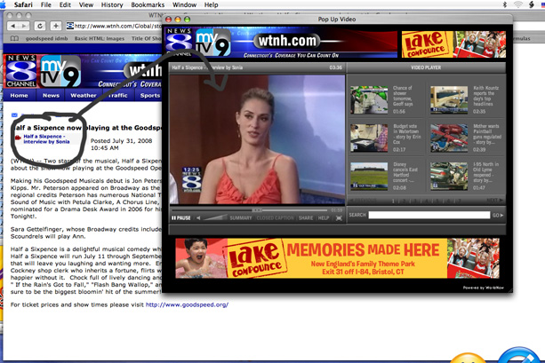 Happy Opening to Goodspeed's HALF A SIXPENCE!