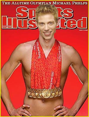 re: Anderson Cooper in a Bathing Suit Racing with Michael Phelps