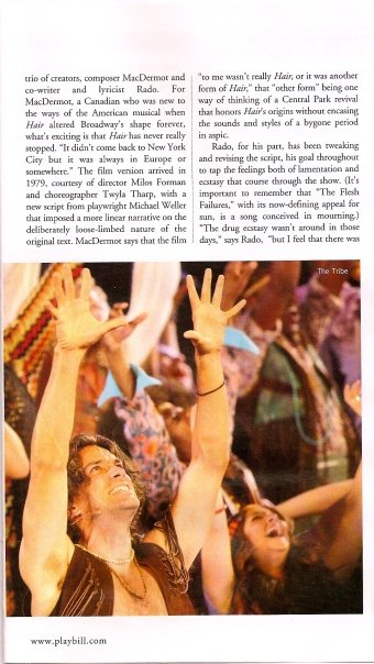 re: The Official HAIR Revival Love Thread!