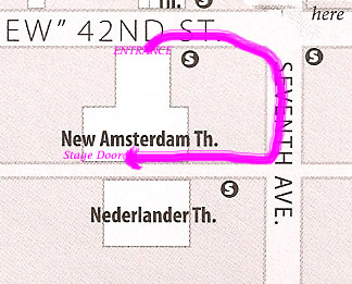 New Amsterdam Stage Door Question and Answer: