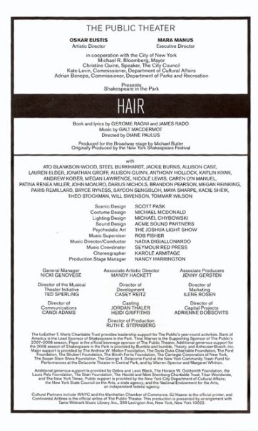 re: The Official HAIR Revival Love Thread!