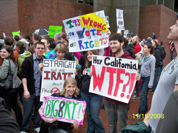 re: PROTEST PROP. 8       