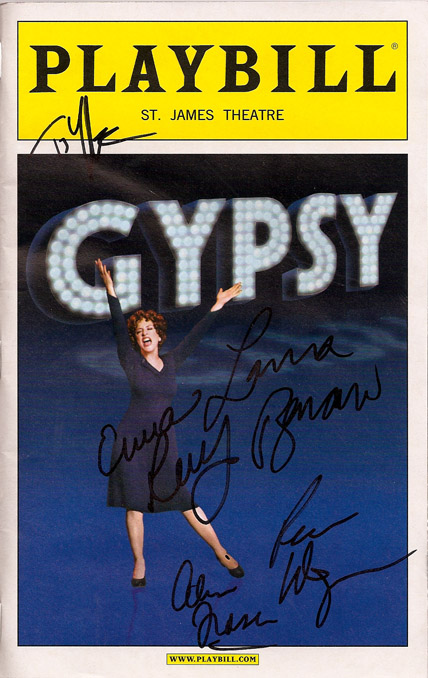 Jaystarr's 10/10 Report on LuPONE GYPSY (with stage door photos)