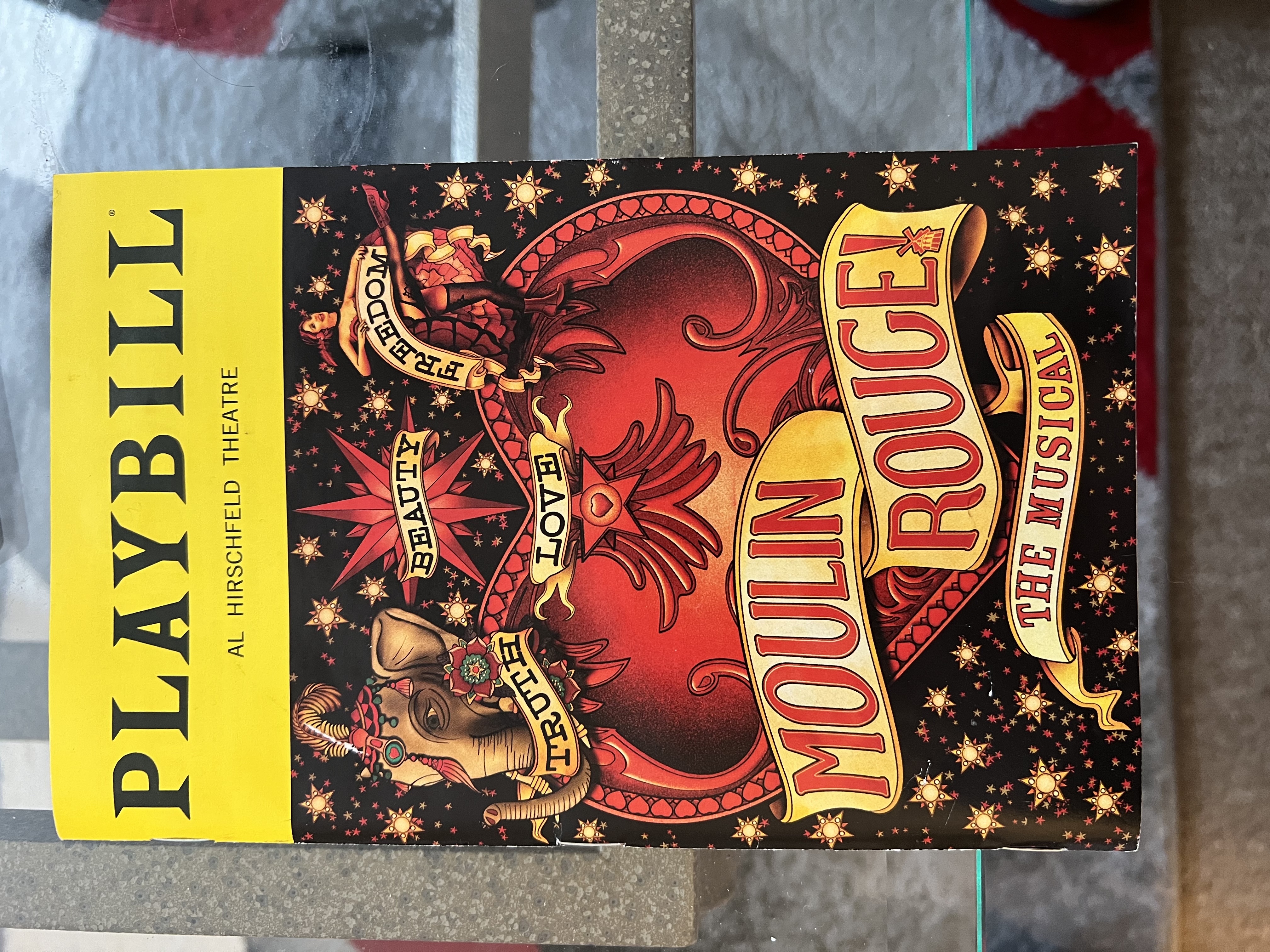 MOULIN ROUGE - Feb 2020 Playbill