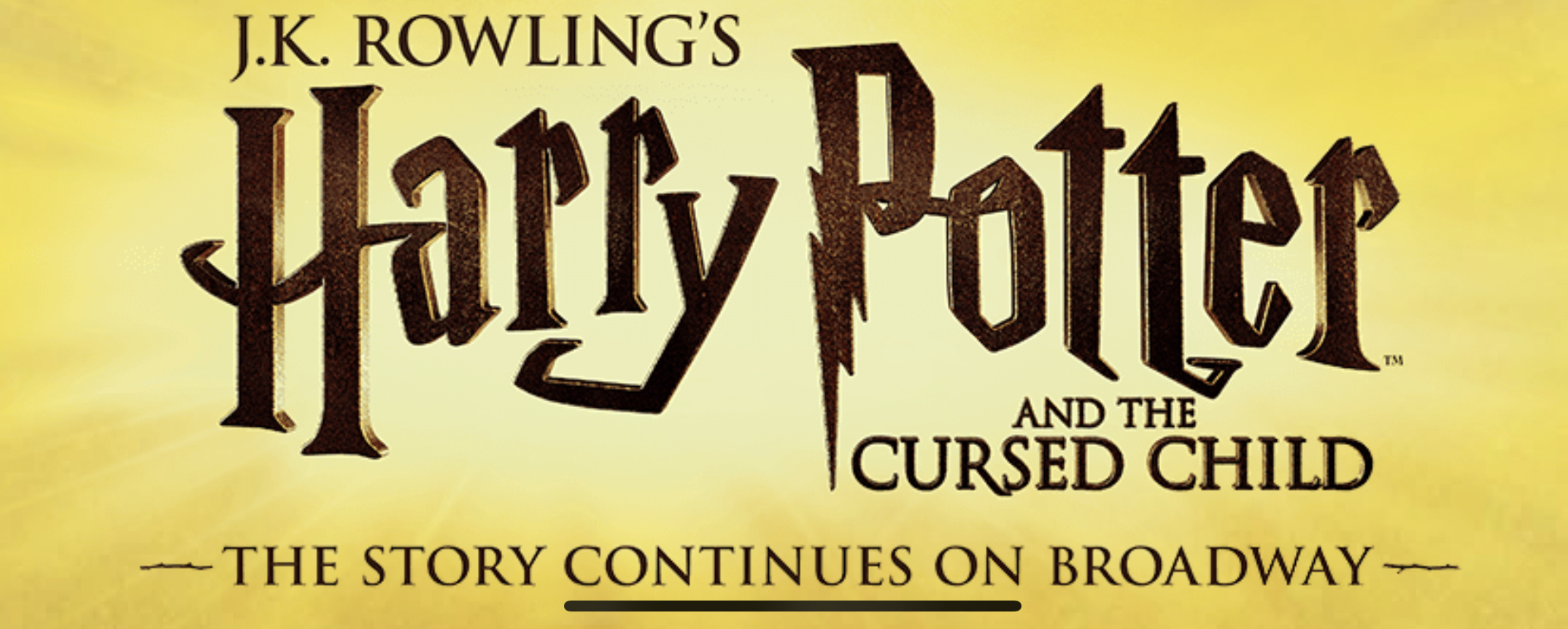 2 Tickets Harry Potter and the Cursed Child
