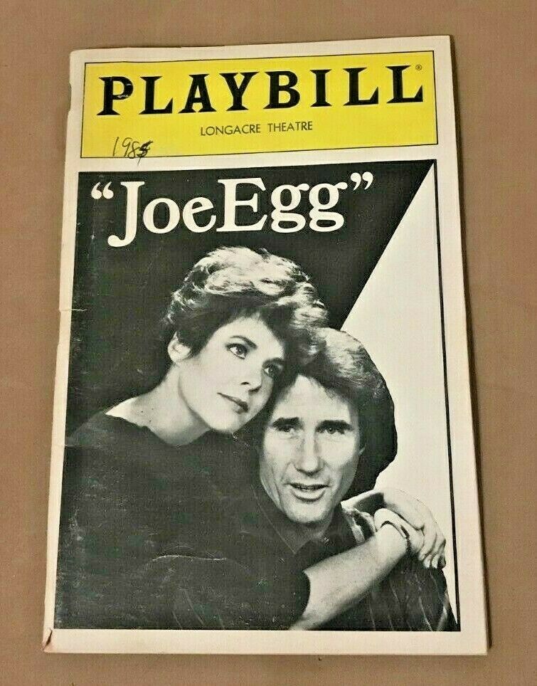Broadway Opening Night Playbill- Joe Egg. March 27, 1985