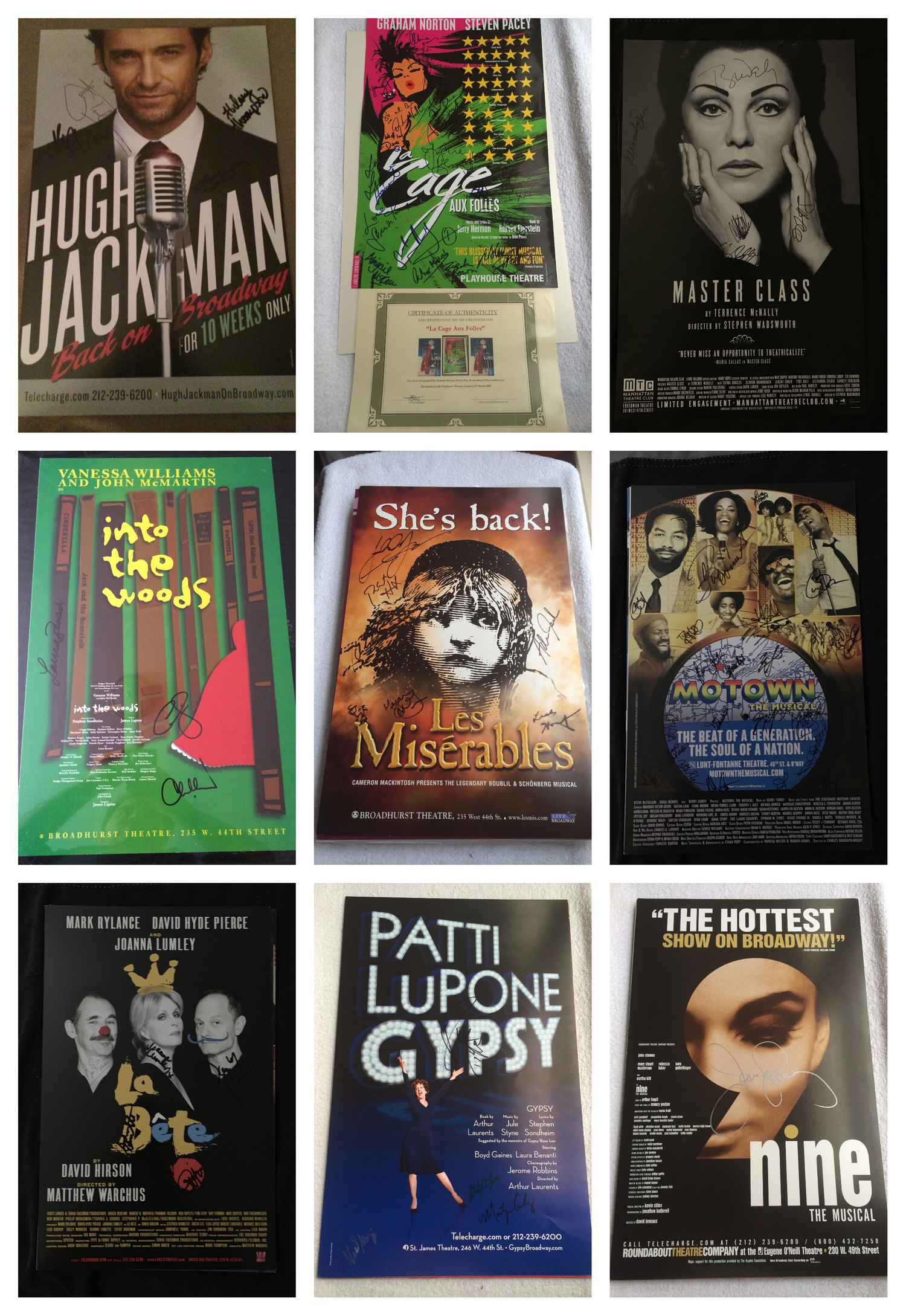 Massive Assortment of Playbills, Posters, Etc. (Signed and Unsigned)