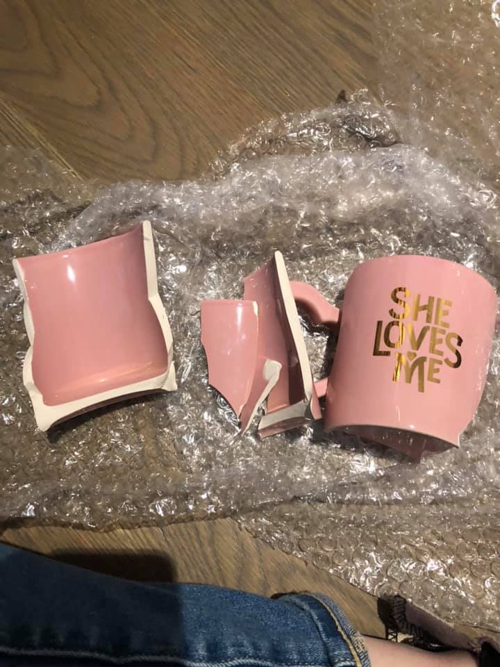 SHE LOVES ME MUG AND MERCH AND MEMORABILIA