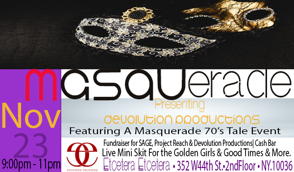 70's Masquerade Event