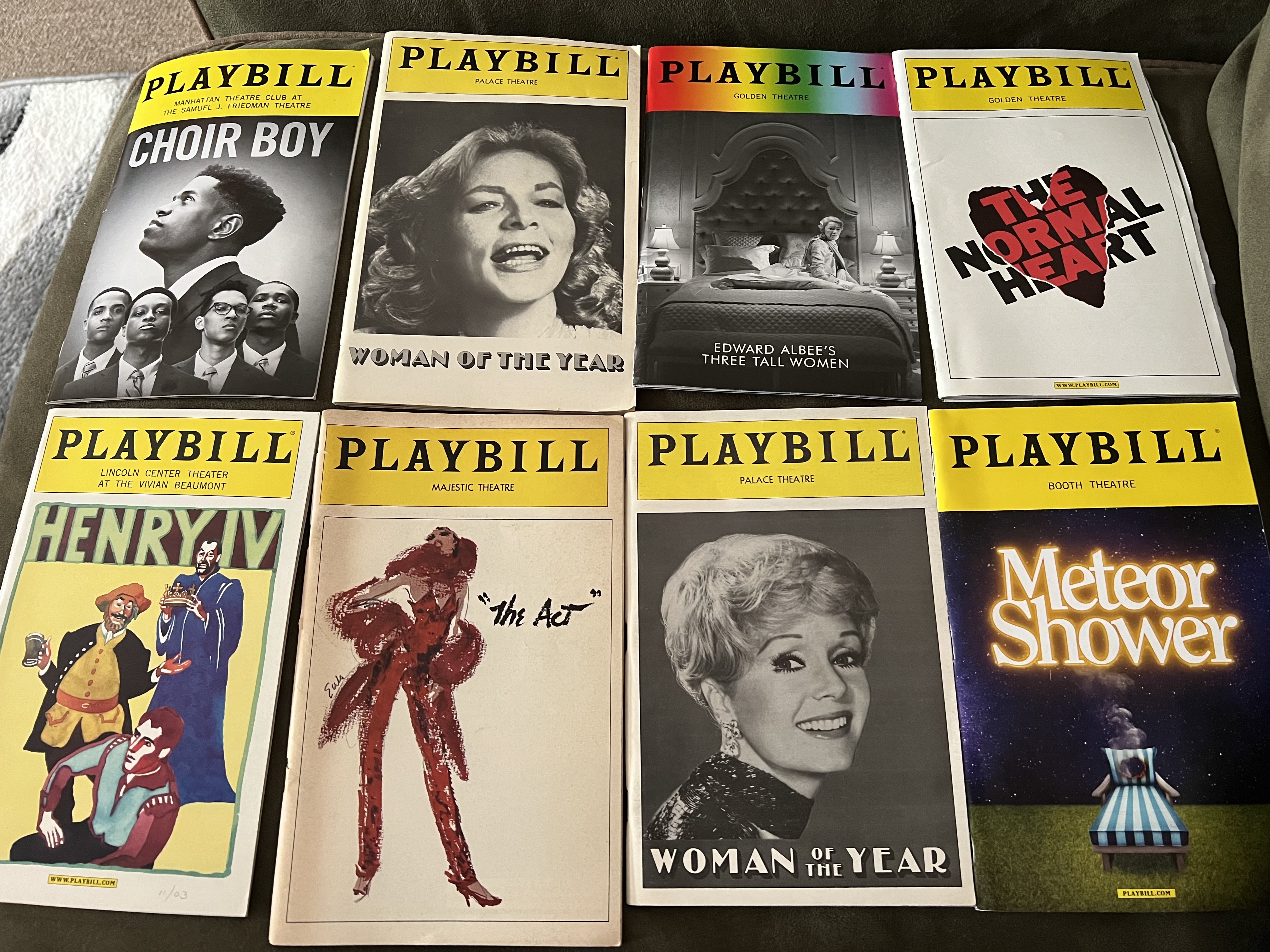 New Lot of Playbills for Sale