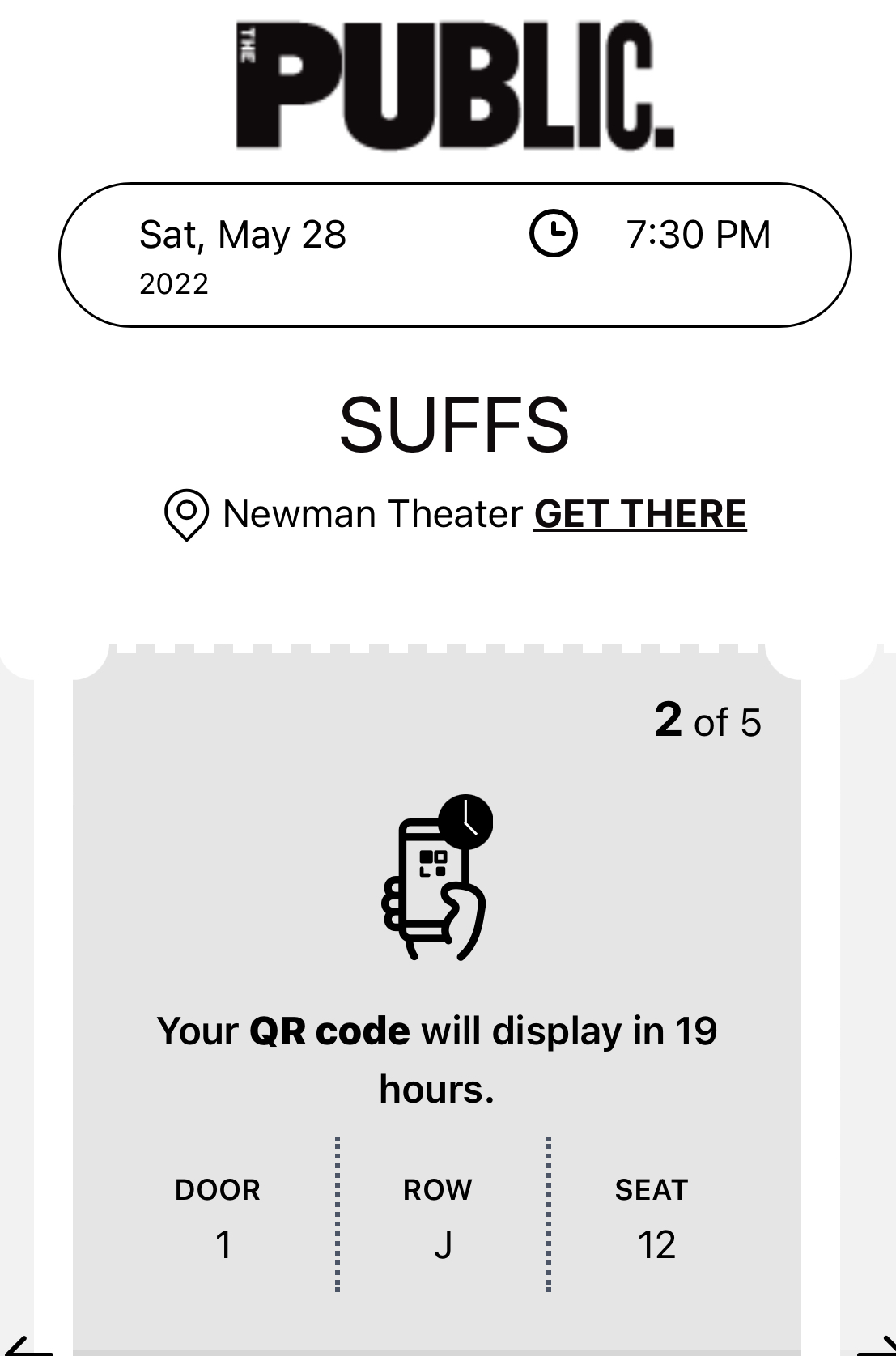 SUFFS TONIGHT 5/28 7:30PM 3 face value tickets - $100