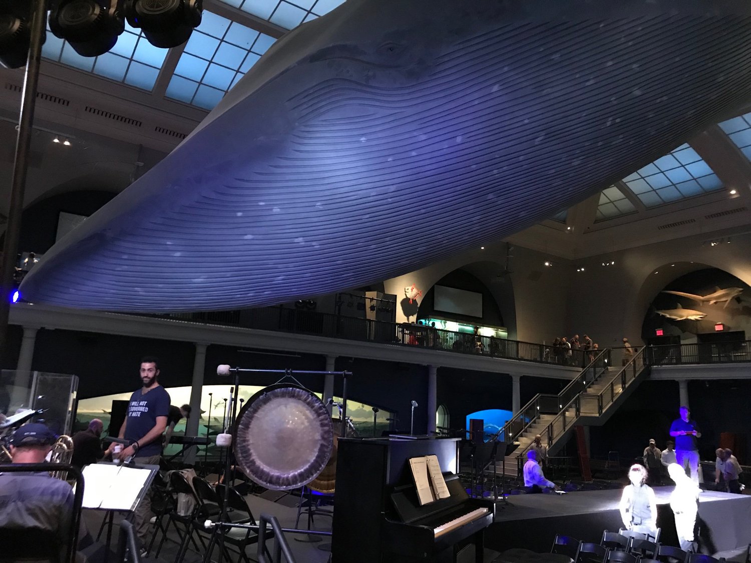 Two tickets to the Dave Mallot Moby Dick preview at the Natural History museum on Saturday