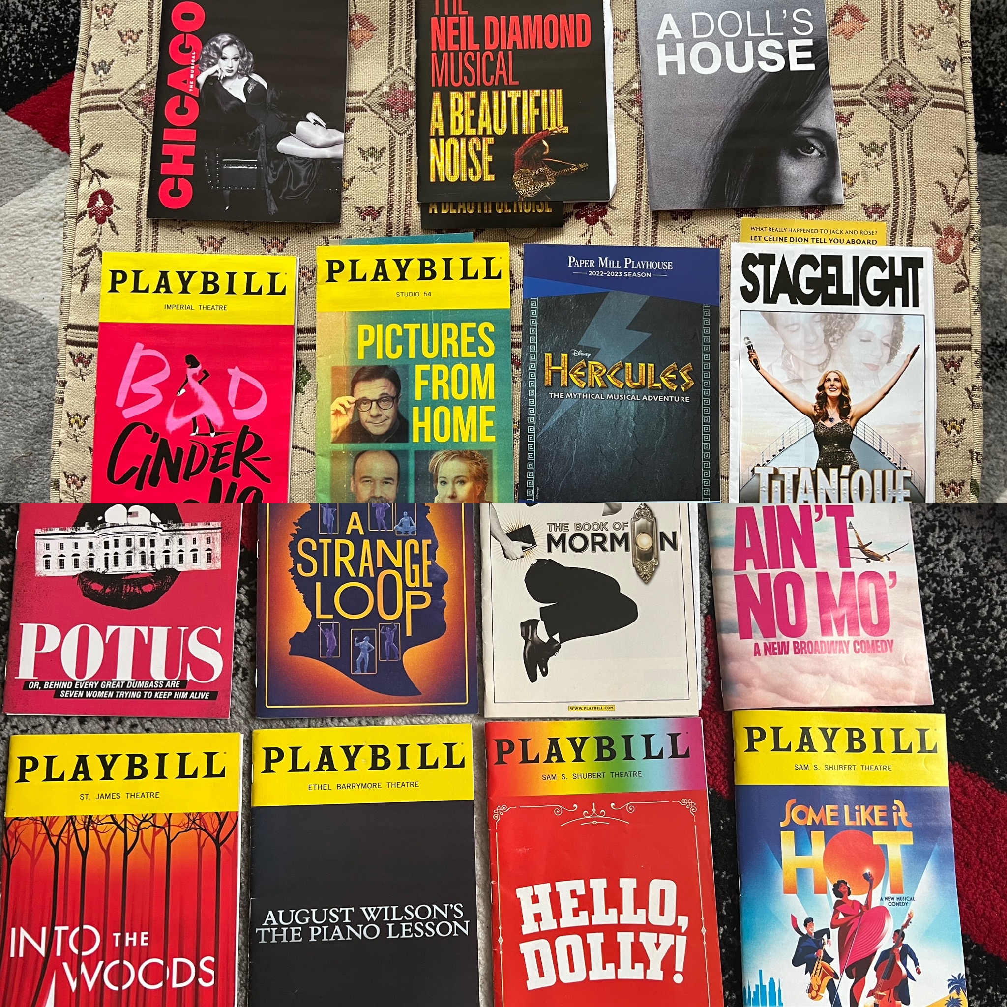 Fall 2022- Winter 2023 Playbills for Sale