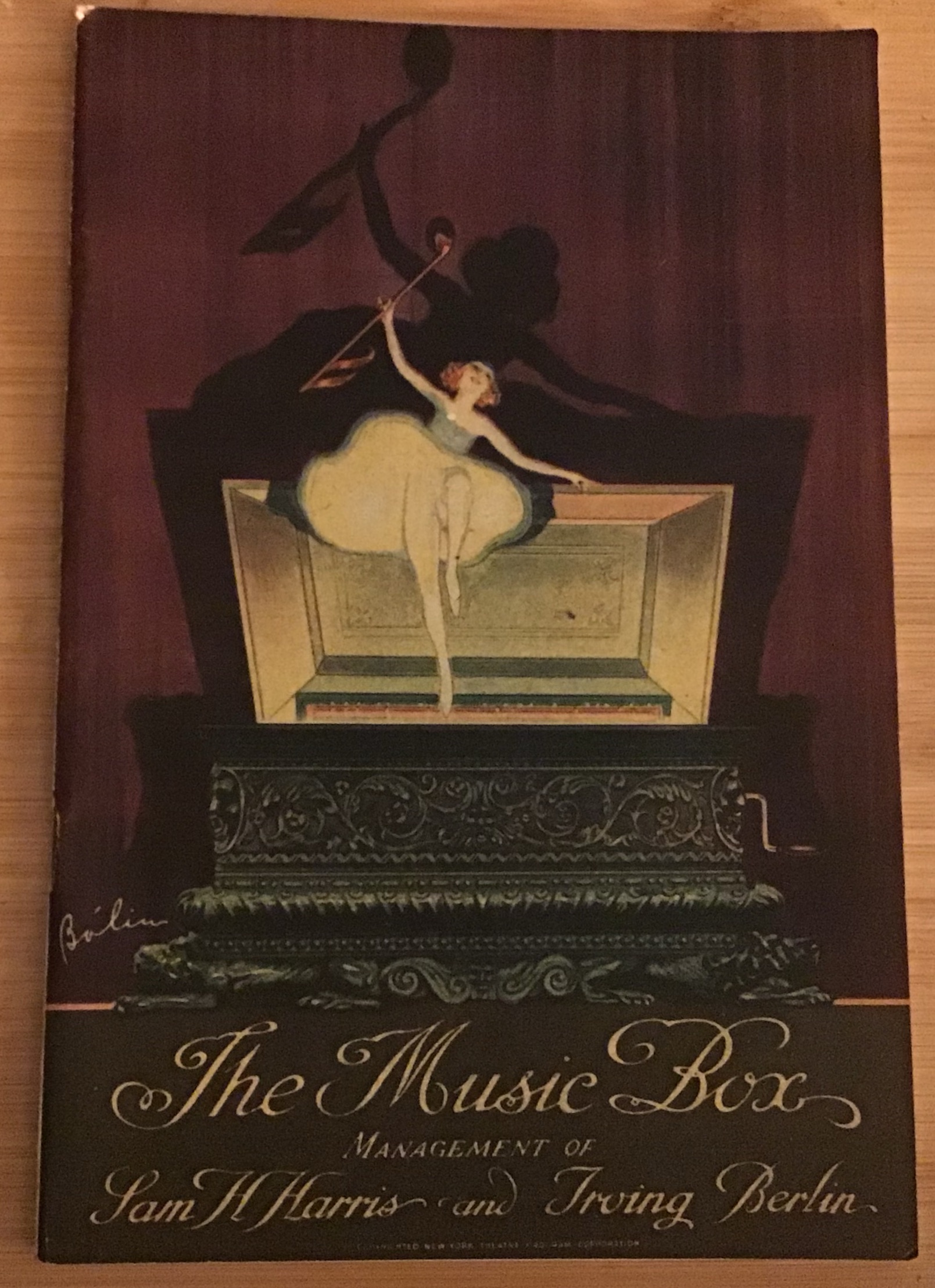 Play bills and mint condition 1920s