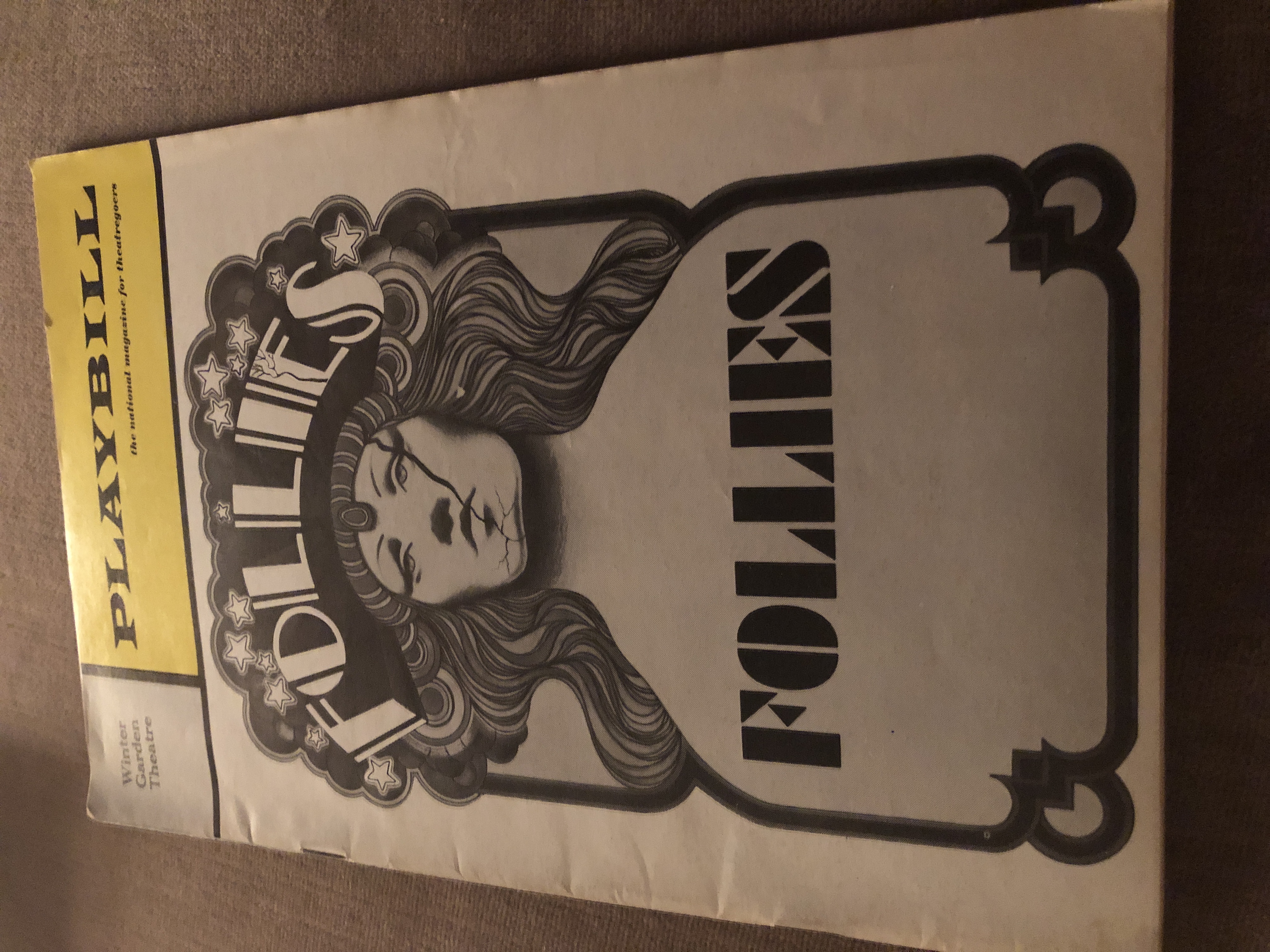Original Follies Playbill