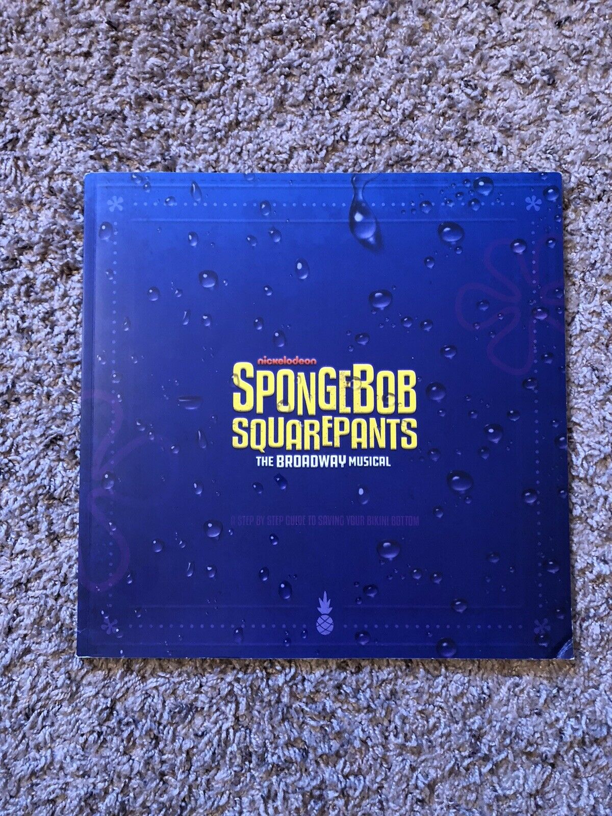 SPONGEBOB SQUAREPANTS Souvenir Program