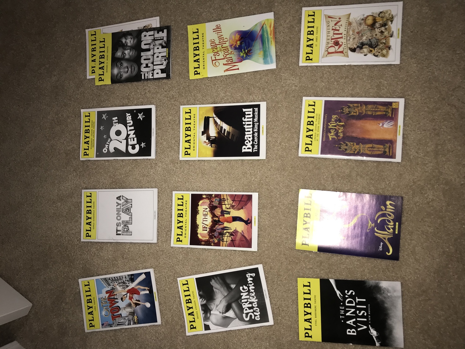 playbills